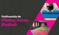 Pehlivanköy’de Pilates Kursu Başladı