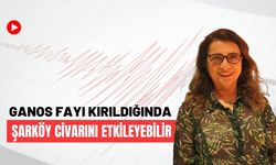 "Ganos Fayı Kırıldığında Şarköy Civarını Etkileyebilir"
