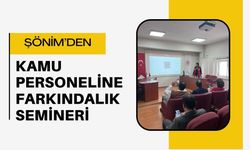 ŞÖNİM’den Kamu Personeline Farkındalık Semineri