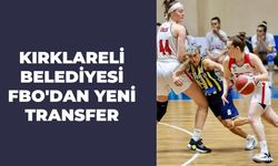 Kırklareli Belediyesi FBO’dan Yeni Transfer