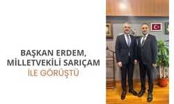 Başkan Erdem, Milletvekili Sarıçam İle Görüştü