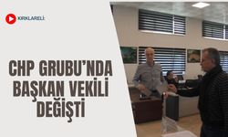 Kırklareli: Mecliste Başkan Vekili Değişti