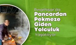 Pınarhisar’da Pancardan Pekmeze Giden Yolculuk Yaşatılıyor