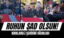 RUHUN ŞAD OLSUN! Kırklareli Şehidini Uğurladı