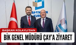 Başkan Kolaylı’dan BİK Genel Müdürü Çay’a Ziyaret