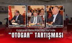 Kırklareli Belediye Meclisi’nde “Otogar” Tartışması