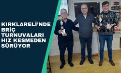 Kırklareli’nde Briç Turnuvaları Hız Kesmeden Sürüyor