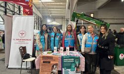 Tarım Fuarında Normal Doğuma Dikkat Çektiler