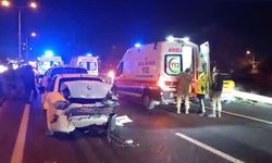 Tekirdağ’da Zincirleme Trafik Kazası; 5 Yaralı Var