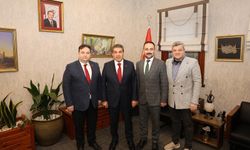 Başkan Erdem, Mehmet Tevfik Göksu İle Bir Araya Geldi