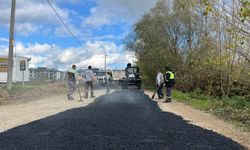 Vize’de Bozulan Yollar Asfaltlanıyor