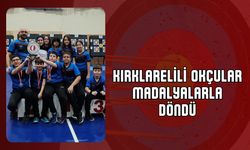 Kırklarelili Okçular Madalyalarla Döndü