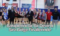 Kırklareli: Rakiplerini Bir Bir Devirdi Sıra Bölge Finallerinde