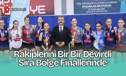 Kırklareli: Rakiplerini Bir Bir Devirdi Sıra Bölge Finallerinde