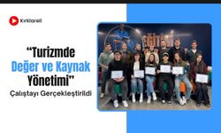 Kırklareli: “Turizmde Değer ve Kaynak Yönetimi” Çalıştayı Gerçekleştirildi