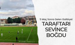 5 Maç Sonra Gelen Galibiyet Taraftarı Sevince Boğdu