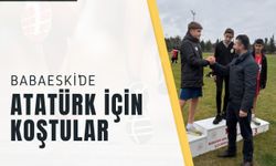 Babaeski’de Atatürk İçin Koştular