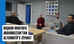 Başkan Mustafa Abdurrezzak’tan Alternatif’e Ziyaret