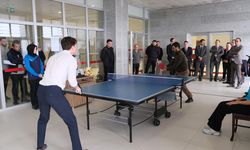 Kırklareli Cumhuriyet Başsavcılığı Masa Tenisi Turnuvası Düzenlendi