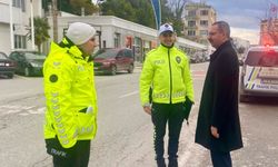 Pınarhisar Kaymakamı Enver Özderin’den Trafik Denetimi