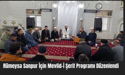 Rümeysa Sanpur İçin Mevlid-İ Şerif Programı Düzenlendi