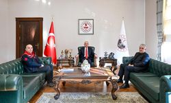 Vali Turan, Müdür Karaca İle Başkan Şaylan’ı Ağırladı