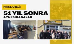 Kırklareli; 51 Yıl Sonra Aynı Sıradalar