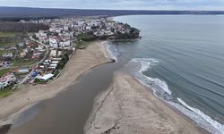 Kırklareli'nde Mert Gölü Yeniden Denizle Birleşti