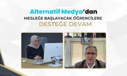 Alternatif Medya’dan Mesleğe Başlayacak Öğrencilere Destek