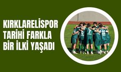 Kırklarelispor Tarihi Farkla Bir İlki Yaşadı