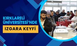 Kırklareli Üniversitesi’nde Izgara Keyfi
