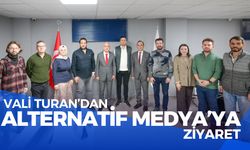 Vali Turan’dan Alternatif Medya’ya Ziyaret