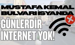 MUSTAFA KEMAL BULVARI İSYANDA; Günlerdir İnternet Yok!