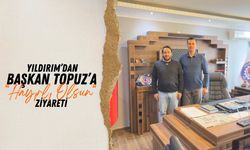 Yıldırım’dan Başkan Topuz’a “Hayırlı Olsun” Ziyareti