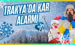 Trakya'da Kar Alarmı