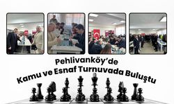 Pehlivanköy’de Kamu ve Esnaf Turnuvada Buluştu