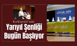 Kırklareli’nde Yarıyıl Şenliği Bugün Başlıyor