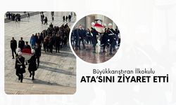 Büyükkarıştıran İlkokulu Ata’sını Ziyaret Etti