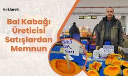 Kırklareli; Bal Kabağı Üreticisi Satışlardan Memnun