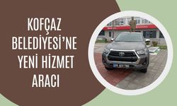 Kofçaz Belediyesi’ne Yeni Hizmet Aracı