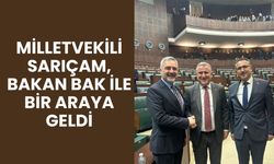 Milletvekili Sarıçam, Bakan Bak İle Bir Araya Geldi