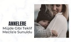 Annelere Müjde Gibi Teklif Meclis'e Sunuldu