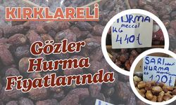 Kırklareli; Gözler Hurma Fiyatlarında!