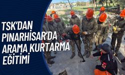 TSK’dan Pınarhisar’da Arama Kurtarma Eğitimi