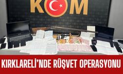 KIRKLARELİ’NDE RÜŞVET OPERASYONU; 7 Gözaltı