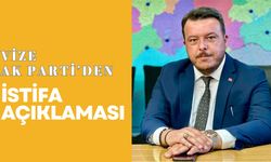 Vize AK Parti’den İstifa Açıklaması
