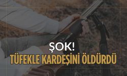 Şok! Tüfekle Kardeşini Öldürdü