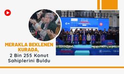 Merakla Beklenen Kurada, 2 Bin 255 Konut Sahiplerini Buldu