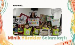 Kırklareli: Minik Yürekler Selamlaştı
