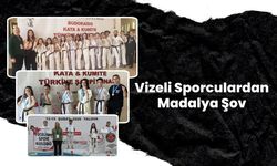 Vizeli Sporculardan Madalya Şov